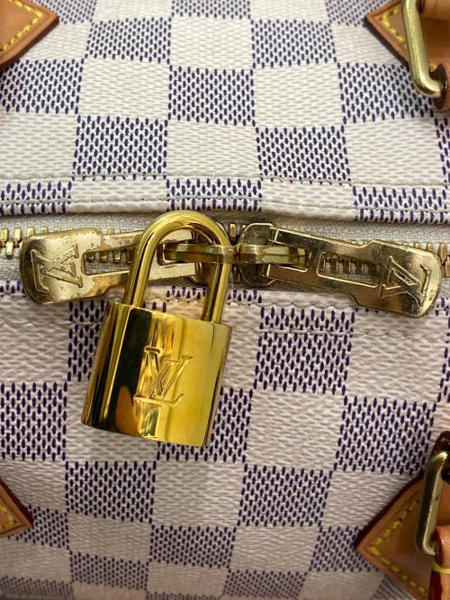 LOUIS VUITTON（ルイ ヴィトン）LOUIS VUITTON (ルイ ヴィトン) スピーディ・バンドリエール 25 ホワイト×グレー サイズ:25の古着・服飾アイテム