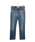 Max Mara WEEK END LINEマックスマーラ ウイークエンドライン）の古着「スキニーデニムパンツ」｜スカイブルー