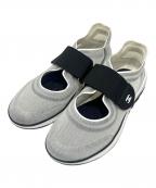 CHANELシャネル）の古着「ベルクロスニーカー」｜ホワイト×ブラック