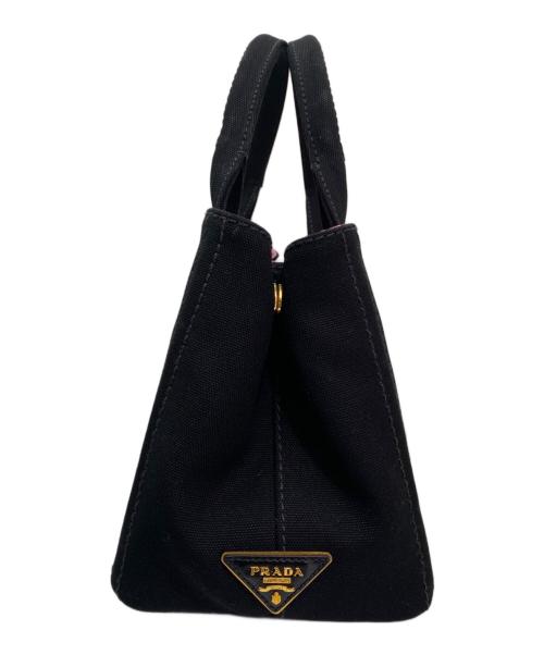 PRADA（プラダ）PRADA (プラダ) カナパハンドバッグ ブラックの古着・服飾アイテム