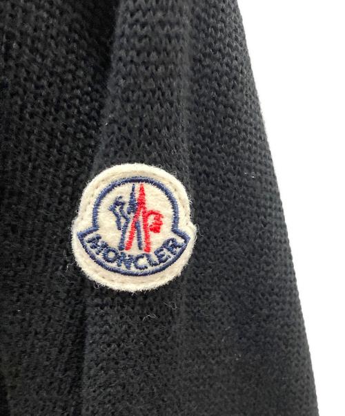 MONCLER（モンクレール）MONCLER (モンクレール) フロントロゴニット ブラック サイズ:152㎝の古着・服飾アイテム