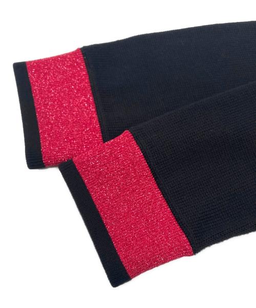 MONCLER（モンクレール）MONCLER (モンクレール) フロントロゴニット ブラック サイズ:152㎝の古着・服飾アイテム