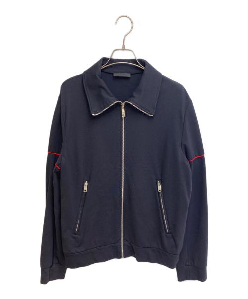 PRADA（プラダ）PRADA (プラダ) ジップジャケット ネイビー サイズ:Sの古着・服飾アイテム