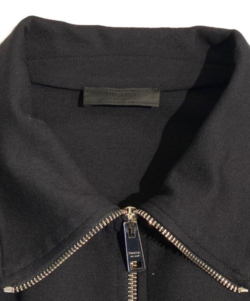 PRADA（プラダ）PRADA (プラダ) ジップジャケット ネイビー サイズ:Sの古着・服飾アイテム