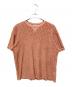 Dior（ディオール）の古着「オブリークジャガードパイルTシャツ/リラックス フィットTシャツ」｜ブラウン
