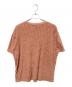 Dior (ディオール) オブリークジャガードパイルTシャツ/リラックス フィットTシャツ ブラウン サイズ:M：50000円