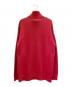 HERMES (エルメス) ハイネックカシミヤニット レッド サイズ:XS：50000円