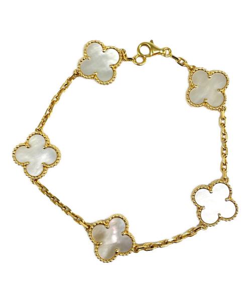 VAN CLEEF & ARPELS（ヴァンクリーフ＆アーペル）VAN CLEEF & ARPELS (ヴァンクリーフ＆アーペル) ヴィンテージ アルハンブラ ブレスレット 5モチーフ サイズ:ヴィンテージの古着・服飾アイテム