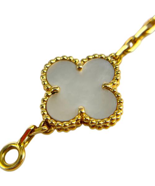 VAN CLEEF & ARPELS（ヴァンクリーフ＆アーペル）VAN CLEEF & ARPELS (ヴァンクリーフ＆アーペル) ヴィンテージ アルハンブラ ブレスレット 5モチーフ サイズ:ヴィンテージの古着・服飾アイテム