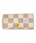 LOUIS VUITTONルイ ヴィトン）の古着「ミュルティクレ4/キーケース」｜ホワイト