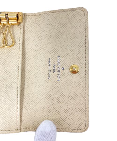 LOUIS VUITTON（ルイ ヴィトン）LOUIS VUITTON (ルイ ヴィトン) ミュルティクレ4/キーケース ホワイトの古着・服飾アイテム