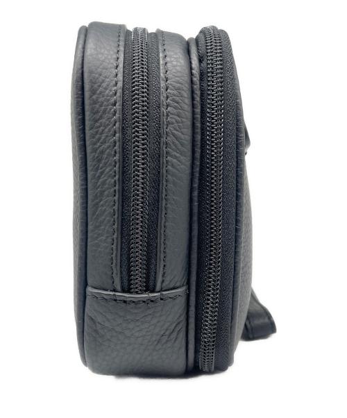 GIORGIO ARMANI（ジョルジョアルマーニ）GIORGIO ARMANI (ジョルジョアルマーニ) ヴィッテロボッタラート セカンドバッグ ブラックの古着・服飾アイテム