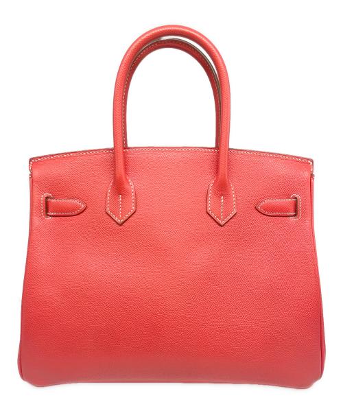 HERMES（エルメス）HERMES (エルメス) バーキン 30/キャンディバーキン/□P刻印:2012年製/ヴォーエプソン/ルージュカザック/シャンパンゴールド金具 ルージュカザック サイズ:30の古着・服飾アイテム