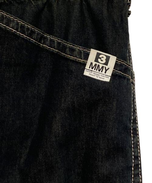 MIHARA YASUHIRO（ミハラヤスヒロ）MIHARA YASUHIRO (ミハラヤスヒロ) Sticker Prints Denim Baker Pants インディゴ サイズ:48の古着・服飾アイテム