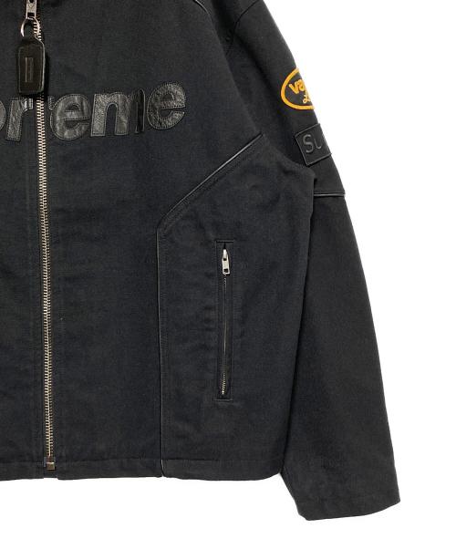 SUPREME（シュプリーム）SUPREME (シュプリーム) VANSON (バンソン) Cordura Cotton Jacket ブラック サイズ:XLの古着・服飾アイテム