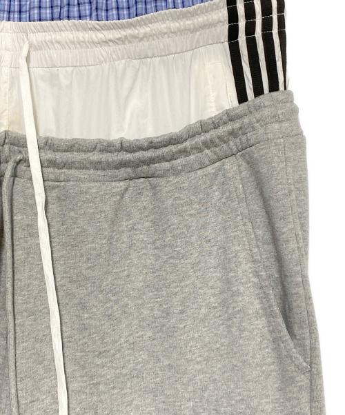 PROJECT G/R（プロジェクト ジーアール）PROJECT G/R (プロジェクト ジーアール) 3 Layered Sweatpants グレー サイズ:3の古着・服飾アイテム