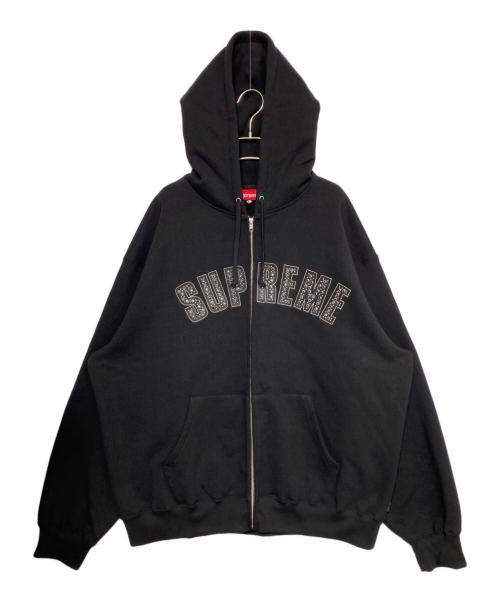 SUPREME（シュプリーム）SUPREME (シュプリーム) b.b.Simon (ビービーサイモン) Zip Up Hooded Sweatshirt ブラック サイズ:XLの古着・服飾アイテム