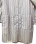 中古・古着 GUCCI (グッチ) Gucci Striped Shirt Dress with Detachable Collar/ストライプシャツワンピース ホワイト×ブルー サイズ:36：50000円