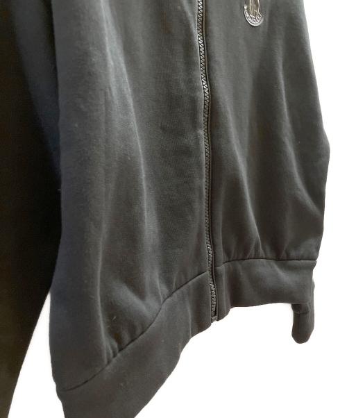 MONCLER（モンクレール）MONCLER (モンクレール) MAGLIA CARDIGAN C/パーカー ブラック×ピンク サイズ:140cmの古着・服飾アイテム