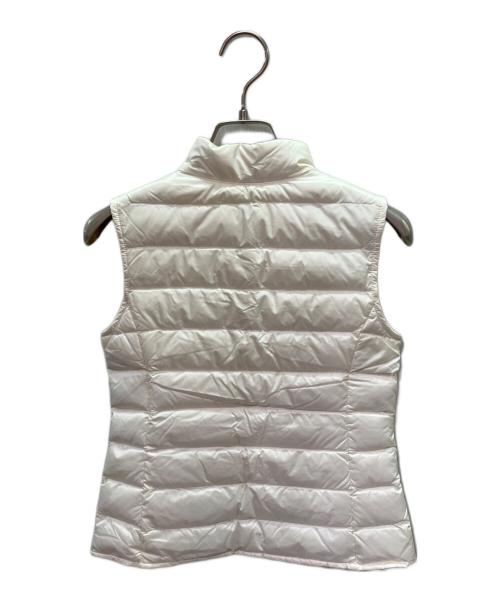 MONCLER（モンクレール）MONCLER (モンクレール) LIANE GILET/ライトダウン ホワイト サイズ:140cmの古着・服飾アイテム