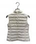 MONCLER (モンクレール) LIANE GILET/ライトダウン ホワイト サイズ:140cm：20000円
