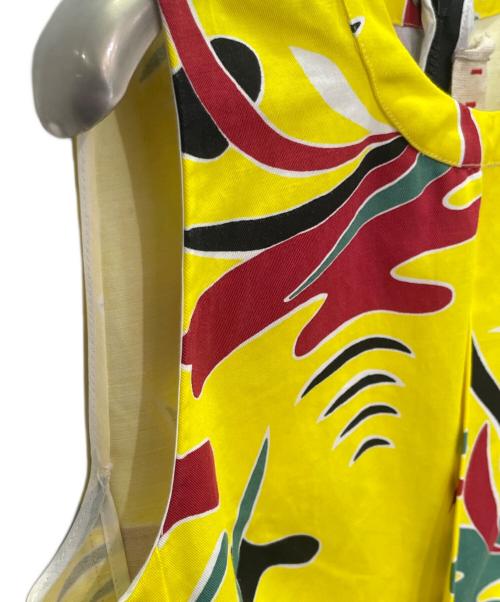 MARNI（マルニ）MARNI (マルニ) 総柄ブラウス イエロー サイズ:40の古着・服飾アイテム