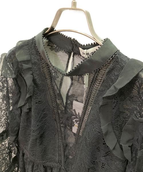 SELF PORTRAIT（セルフ ポートレイト）SELF PORTRAIT (セルフ ポートレイト) レースブラウス ブラック サイズ:US8/UK12の古着・服飾アイテム