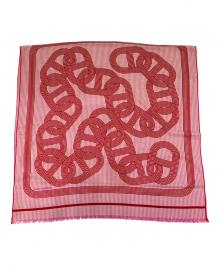 HERMES（エルメス）の古着「ダンクル柄カレジュアン」｜ピンク×エンジ