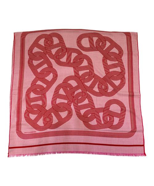 HERMES（エルメス）HERMES (エルメス) ダンクル柄カレジュアン ピンク×エンジの古着・服飾アイテム