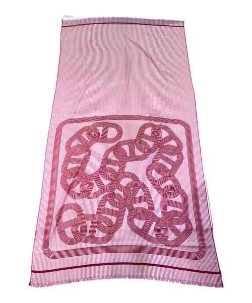 HERMES（エルメス）HERMES (エルメス) ダンクル柄カレジュアン ピンク×エンジの古着・服飾アイテム