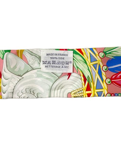 HERMES（エルメス）HERMES (エルメス) ツィリー レッド×ベージュの古着・服飾アイテム