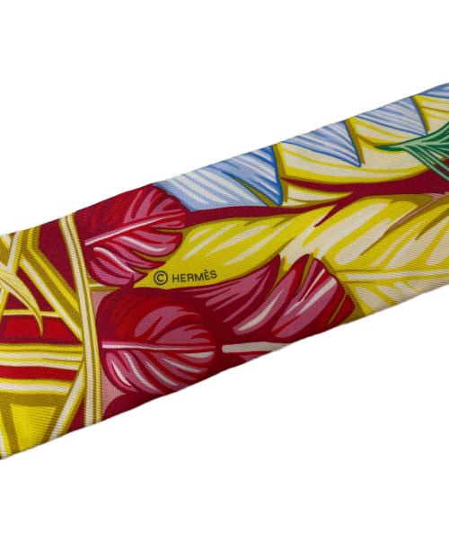 HERMES（エルメス）HERMES (エルメス) ツィリー レッド×ベージュの古着・服飾アイテム