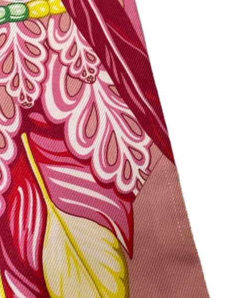 HERMES（エルメス）HERMES (エルメス) ツィリー レッド×ベージュの古着・服飾アイテム