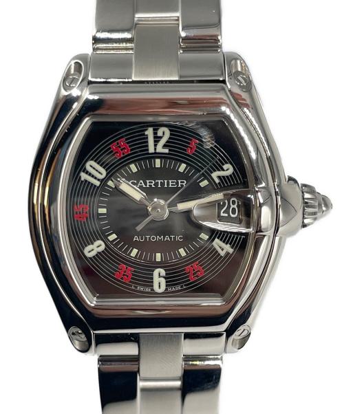 Cartier（カルティエ）Cartier (カルティエ) ロードスターLM 黒文字盤 サイズ:LM/37mmの古着・服飾アイテム