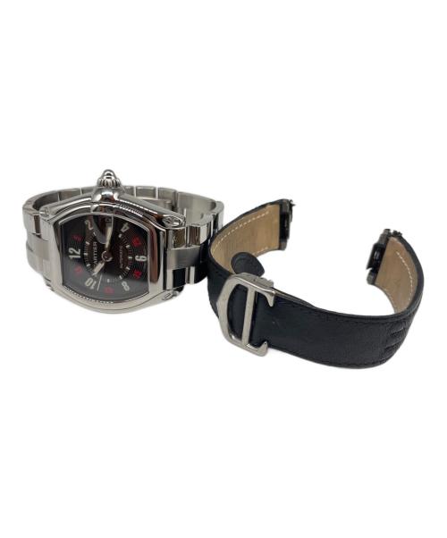 Cartier（カルティエ）Cartier (カルティエ) ロードスターLM 黒文字盤 サイズ:LM/37mmの古着・服飾アイテム