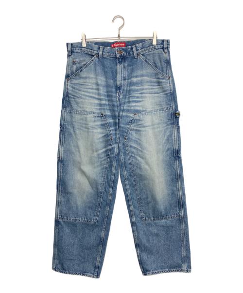 SUPREME（シュプリーム）SUPREME (シュプリーム) Worn Double Knee Painter Pant インディゴ サイズ:34の古着・服飾アイテム