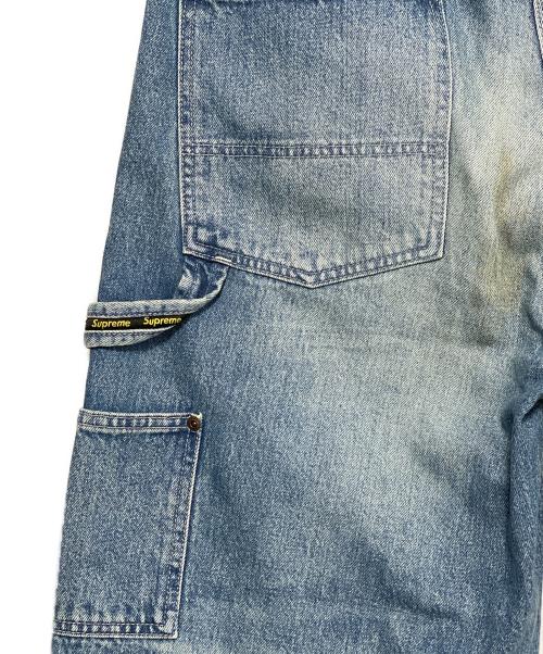 SUPREME（シュプリーム）SUPREME (シュプリーム) Worn Double Knee Painter Pant インディゴ サイズ:34の古着・服飾アイテム