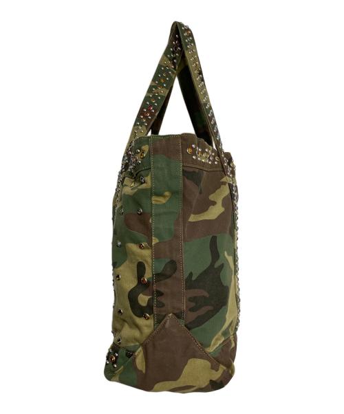 SUPREME（シュプリーム）SUPREME (シュプリーム) b.b.Simon (ビービーサイモン) Denim Tote Bag カーキ サイズ:-の古着・服飾アイテム