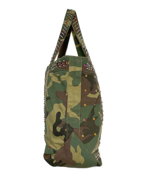 SUPREME（シュプリーム）SUPREME (シュプリーム) b.b.Simon (ビービーサイモン) Denim Tote Bag カーキ サイズ:-の古着・服飾アイテム