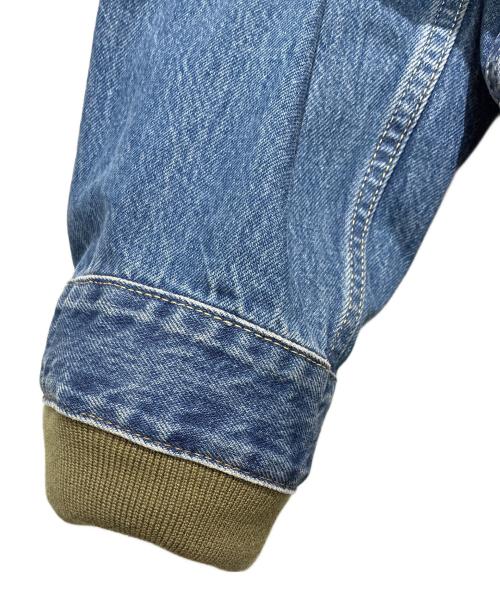sacai（サカイ）sacai (サカイ) LEVI'S (リーバイス) 25SS Denim x Nylon Twill Reversible Blouson カーキ×インディゴ サイズ:4の古着・服飾アイテム