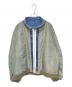 sacai（サカイ）の古着「25SS Denim x Nylon Twill Reversible Blouson」｜カーキ×インディゴ