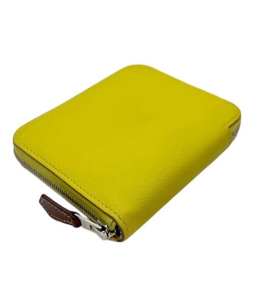 HERMES（エルメス）HERMES (エルメス) アザップコンパクトシルクイン/コンパクトウォレット イエローの古着・服飾アイテム