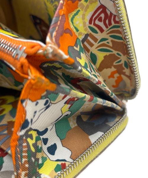 HERMES（エルメス）HERMES (エルメス) アザップコンパクトシルクイン/コンパクトウォレット イエローの古着・服飾アイテム