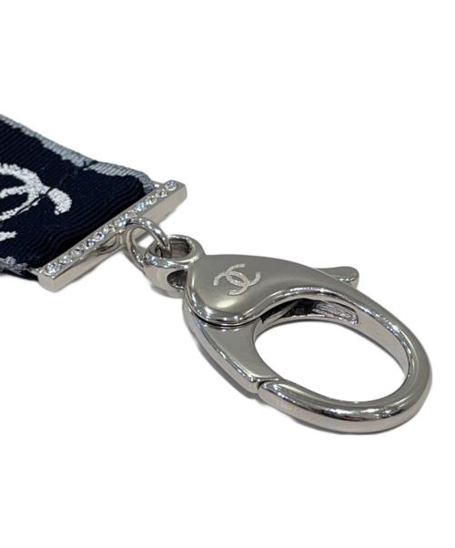 CHANEL（シャネル）CHANEL (シャネル) ココマークネックストラップ ブラック サイズ:-の古着・服飾アイテム