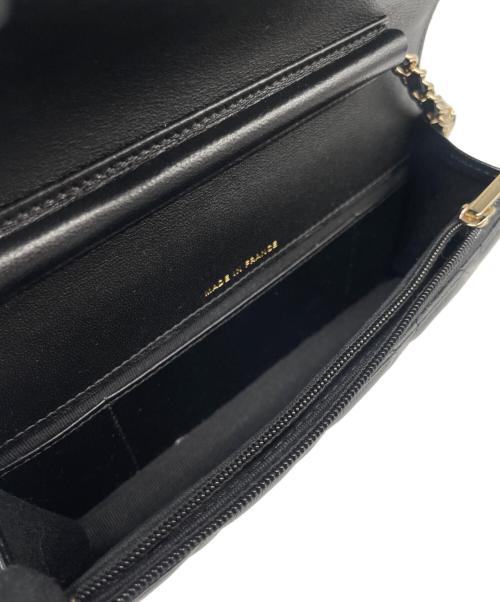 CHANEL（シャネル）CHANEL (シャネル) マトラッセ チェーンショルダーバッグ/ウォレット/フォンケース/ポーチ ブラックの古着・服飾アイテム