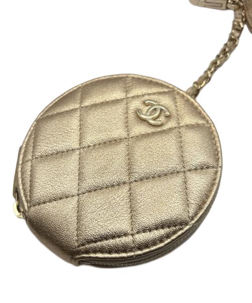 CHANEL（シャネル）CHANEL (シャネル) コインケース・Airpodsケース ゴールド 未使用品の古着・服飾アイテム