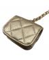 中古・古着 CHANEL (シャネル) コインケース・Airpodsケース ゴールド 未使用品：80000円
