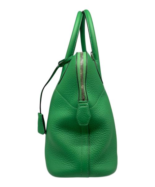 HERMES（エルメス）HERMES (エルメス) ボリード 31/シルバー金具/トリヨンクレマンス/グリーン/R刻印  グリーン(バンブー） サイズ:31の古着・服飾アイテム