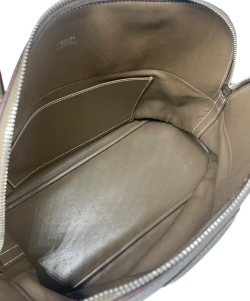 HERMES（エルメス）HERMES (エルメス) ボリード 35/シルバー金具/トリヨンクレマンス/エトゥープ/□L刻印 サイズ:35の古着・服飾アイテム