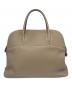 HERMES (エルメス) ボリード 35/シルバー金具/トリヨンクレマンス/エトゥープ/□L刻印 サイズ:35：500000円